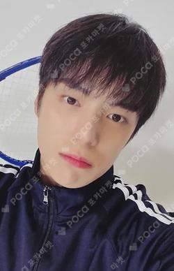 THE X APPLEMUSIC MINHYUK photocard image