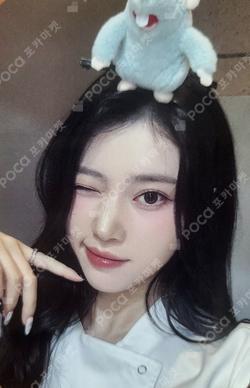 BUBBLE GUM MAKESTAR LUCKY DRAW XIAOTING photocard image