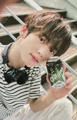 Chilsung Cider ZERO HAN YUJIN photocard image