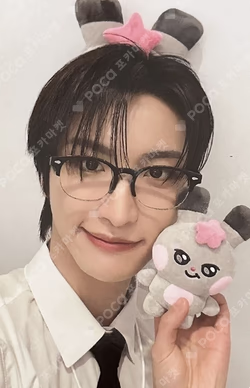 ATEEZ MIGHTEEZ PLUSH KEYRING SEONGHWA photocard image