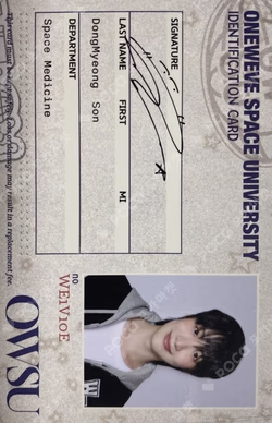 ONEWE 3RD OFFICIAL FANCLUB [WEVE] FAN KIT