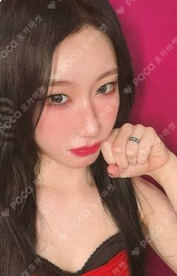 Girls Will Be Girls QQ MUSIC CHAERYEONG photocard image
