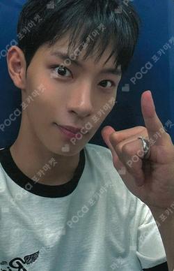 FLEX LINE fromm store HONGKEONHEE photocard image