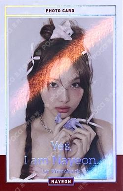 Yes, I am Nayeon. Burgundy Ver.
