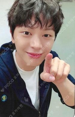 All About Blue EVERLINE LUCKY DRAW YOOK SUNGJAE photocard image