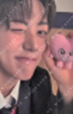 WHO WE ARE POP-UP STORE 10CM DOLL KEYRING WOONGKI photocard image