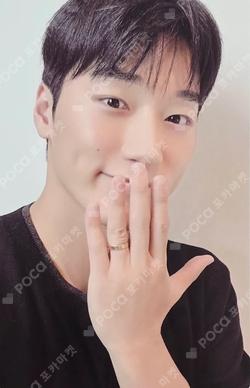 ATEEZ 7TH ANNIVERSARY OFFICIAL POP-UP '8ROOM' RANDOM PHOTOCARD PACK ver.A SAN photocard image