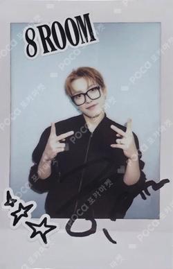ATEEZ 7TH ANNIVERSARY OFFICIAL POP-UP '8ROOM' REWARD HONGJOONG photocard image