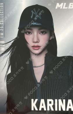 Pocamarket, aespa KARINA MLB X KARINA EDITION K-pop Photocard