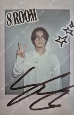 ATEEZ 7TH ANNIVERSARY OFFICIAL POP-UP '8ROOM' REWARD MINGI photocard image