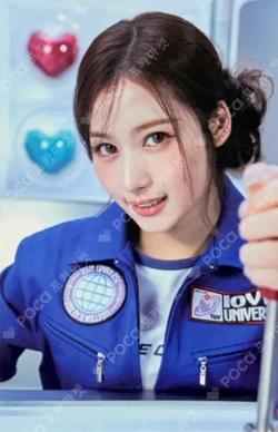 2025 TWICE FANMEETING [10VE UNIVERSE] TRADING CARD SANA photocard image