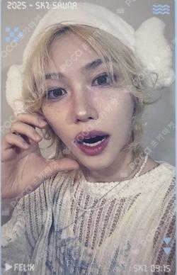 JYP JAPAN POPUP STORE 2025 REWARD FELIX photocard image