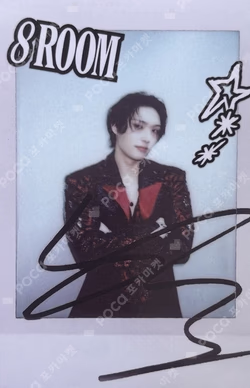 ATEEZ 7TH ANNIVERSARY OFFICIAL POP-UP '8ROOM' REWARD MINGI photocard image