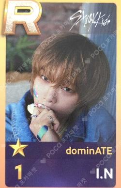 Stray Kids World Tour dominATE SEOUL SuperStarJYPNATION I.N photocard image