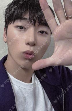 ATEEZ 7TH ANNIVERSARY OFFICIAL POP-UP '8ROOM' RANDOM PHOTOCARD PACK ver.B SAN photocard image