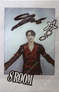 ATEEZ 7TH ANNIVERSARY OFFICIAL POP-UP '8ROOM' REWARD SEONGHWA photocard image