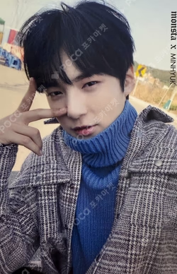 MONSTA X : THE CODE SHOW CON PHOTO CARD SET MINHYUK photocard image