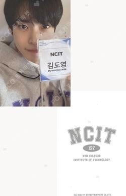 NCIT REMOVABLE LAPTOP DECO STICKER SET DOYOUNG photocard image