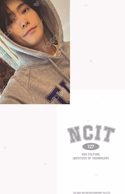 NCIT REMOVABLE LAPTOP DECO STICKER SET JAEHYUN photocard image