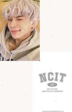 NCIT REMOVABLE LAPTOP DECO STICKER SET JUNGWOO photocard image