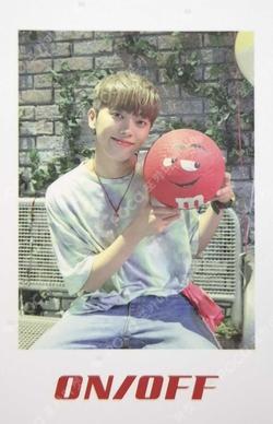 ON/OFF POLAROID SET MINKYUN photocard image