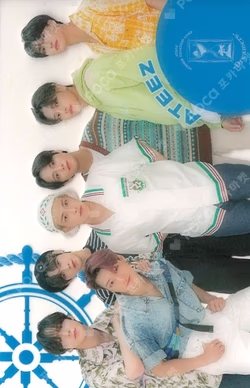 ATEEZ SUMMER VACATION CAMP -Dreamers- Online Lottery Unit photocard image