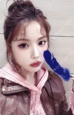 Blue Valentine MAKESTAR JIWOO photocard image