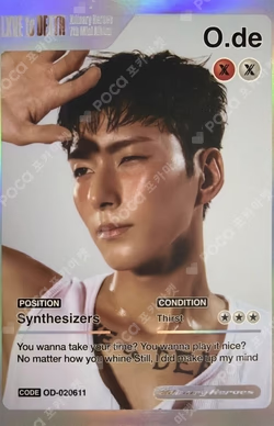 LXVE to DEATH O.de photocard image