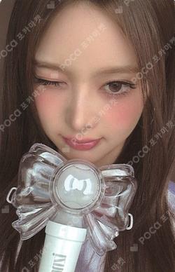 izna OFFICIAL LIGHT STICK Bang Jee Min photocard image