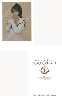 2022 SEASON'S GREETINGS INTERPARK IRENE photocard image