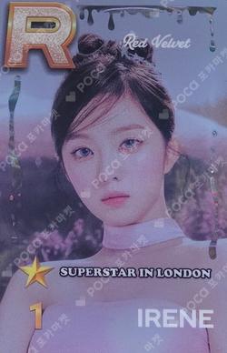 SUPERSTAR in LONDON IRENE photocard image