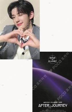 BOYS II PLANET Archive Exhibition ‘AFTER, JOURNEY’ in Shanghai HOLDER &  PHOTOCARD SET SANGHYEON photocard image