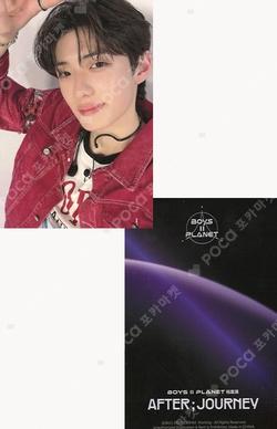 BOYS II PLANET Archive Exhibition ‘AFTER, JOURNEY’ in Shanghai HOLDER &  PHOTOCARD SET SANGHYEON photocard image