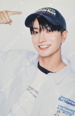 Grand Opening! SJ Market RANDOM TRADING CARD SET (SUPER MUSTARD ver.) LEETEUK photocard image