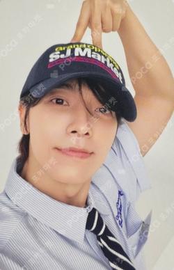 Grand Opening! SJ Market RANDOM TRADING CARD SET (SUPER MUSTARD ver.) DONGHAE photocard image