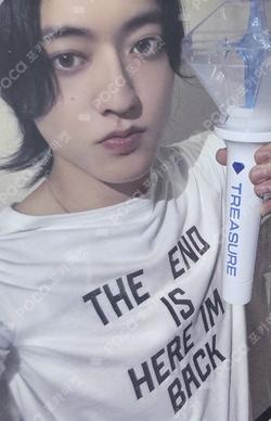 TREASURE OFFICIAL LIGHT STICK Ver.2 ONLINE SHOP HARUTO photocard image