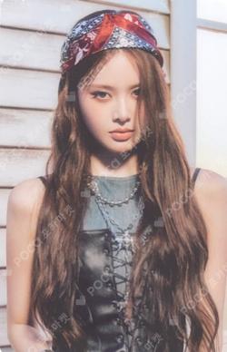 Not Just Pretty RANDOM TRADING PHOTOCARD Bang Jee Min photocard image