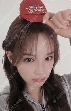 Not Just Pretty BALL CAP POUCH KEYRING PHOTO SET Ryu Sa Rang photocard image