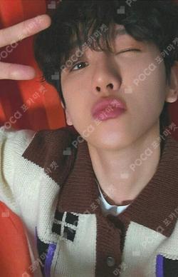 2025 CBX JAPAN FANMEETING [GET, SET, GO!] PVC MULTI POUCH + PHOTOCARD BAEKHYUN photocard image