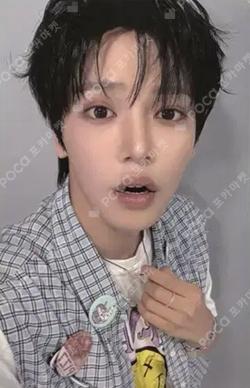 BOYS II PLANETArchive Exhibition ‘AFTER, JOURNEY’ HOLDER &  PHOTOCARD SET JANG HANEUM photocard image