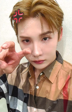 UPSIDE DOWN EVERLINE LUCKY DRAW JEON WOONG photocard image