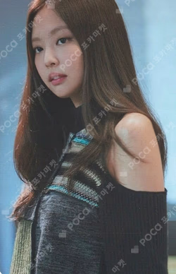 BLACKPINK THE GAME COUPON CARD KTOWN4U JENNIE photocard image