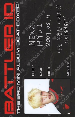 Beat-Boxer HYUI photocard image