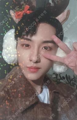 2022 PINK CHRISTMAS PHOTO CARD RANDOM PACK SPECIAL WINWIN photocard image