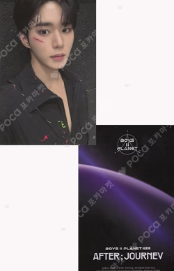 BOYS II PLANET Archive Exhibition ‘AFTER, JOURNEY’ in Shanghai HOLDER &  PHOTOCARD SET JUNSEO photocard image