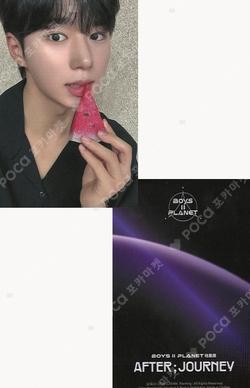 BOYS II PLANET Archive Exhibition ‘AFTER, JOURNEY’ in Shanghai HOLDER &  PHOTOCARD SET JUNSEO photocard image