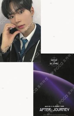BOYS II PLANET Archive Exhibition ‘AFTER, JOURNEY’ in Shanghai HOLDER &  PHOTOCARD SET JUNSEO photocard image