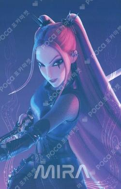 KPOP DEMON HUNTERS OFFICIAL LIGHT STICK & ACCESSORIES REWARD Mira photocard image