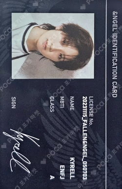 2025 AMPERS&ONE FAN-CON [Fallen &ngel] PHOTO POUCH SET