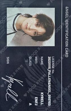 2025 AMPERS&ONE FAN-CON [Fallen &ngel] PHOTO POUCH SET KYRELL photocard image